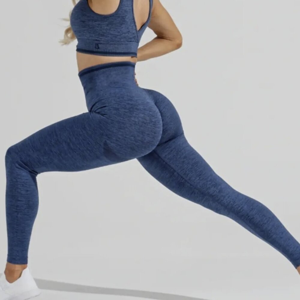 Buffbunny BBL Seamless Legging - Baked Blue- L
